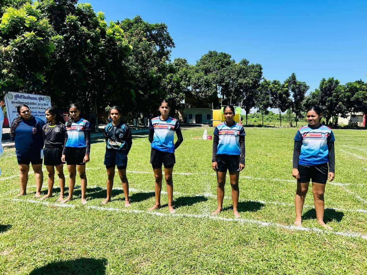 अंतर कॉलेज कबड्डी में अल्हाज डिग्री कॉलेज बना उपविजेता