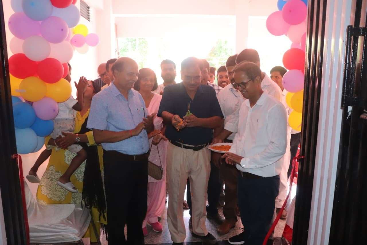 नवोदय नेत्रालय का किया उदघाटन