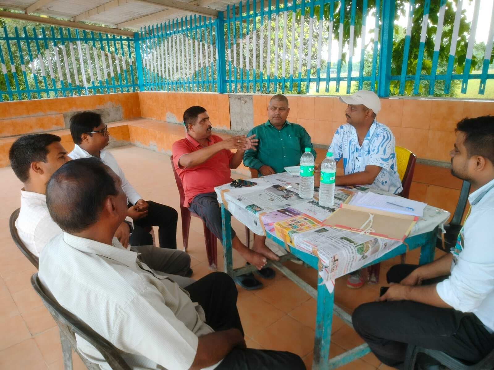 तेजनारायणपुर स्टेशन पर सलाहकार समिति की बैठक