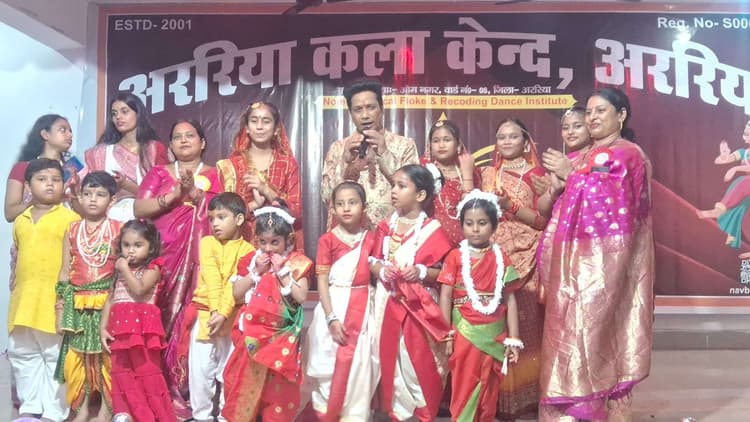 सांस्कृतिक सह डांडिया कार्यक्रम का आयोजन