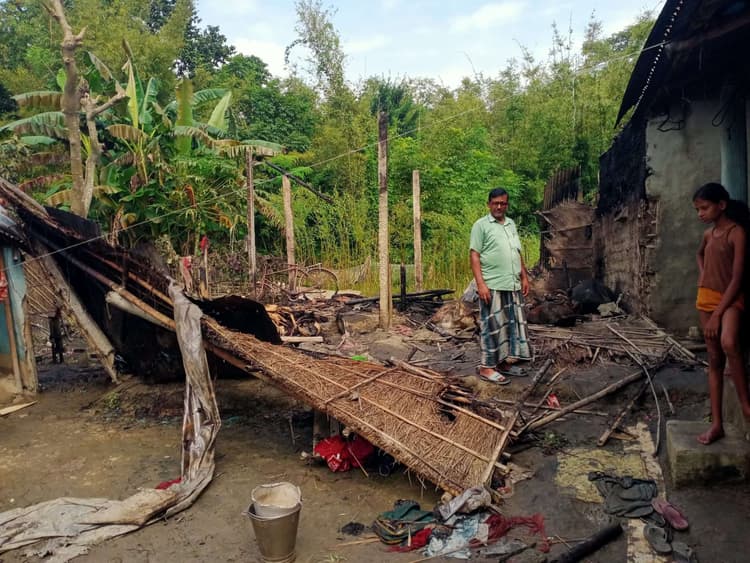 ट्रक की चपेट में आने से बाइक सवार की मौत