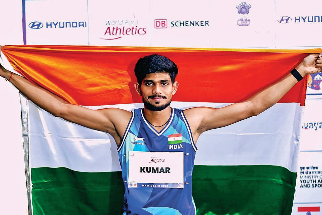 किसान परिवार में पैदा हुए शैलेश ने वर्ल्ड पैरा एथलेटिक्स चैंपियनशिप में बनाया नया रिकॉर्ड