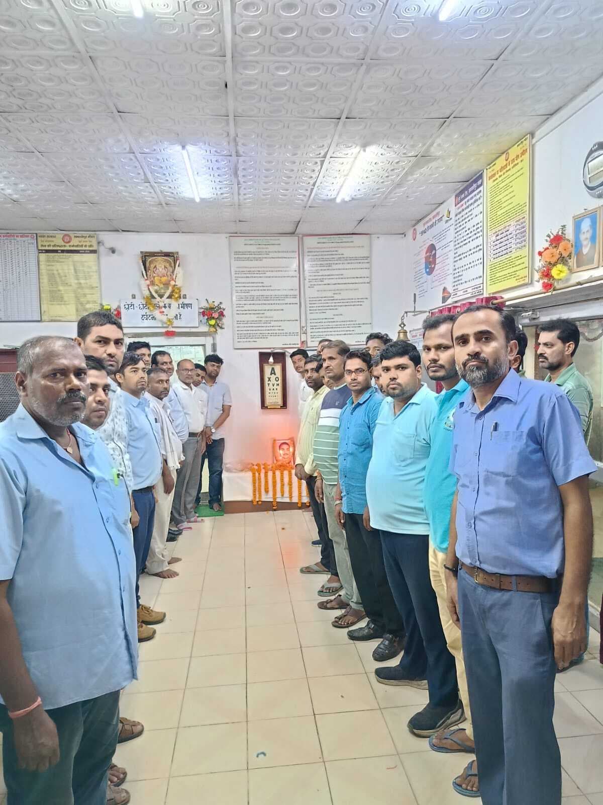 Samastipur News:लोको पायलट के निधन पर शोक