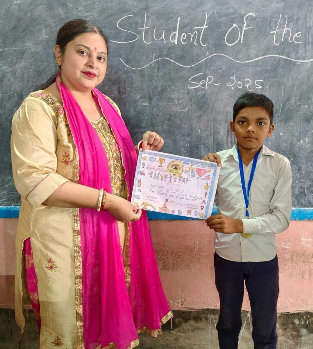 प्राथमिक विद्यालय हासिमपुर बालक में नई पहल, छात्रों में बढ़ा उत्साह