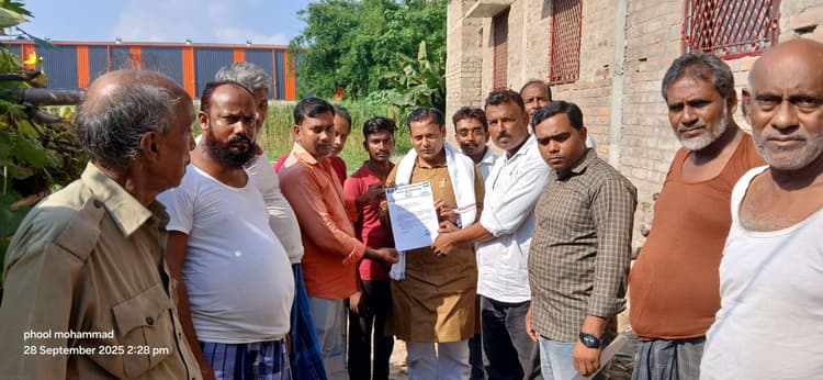Samastipur News:जदयू कार्यकर्ता ने चलाया जनसंपर्क अभियान