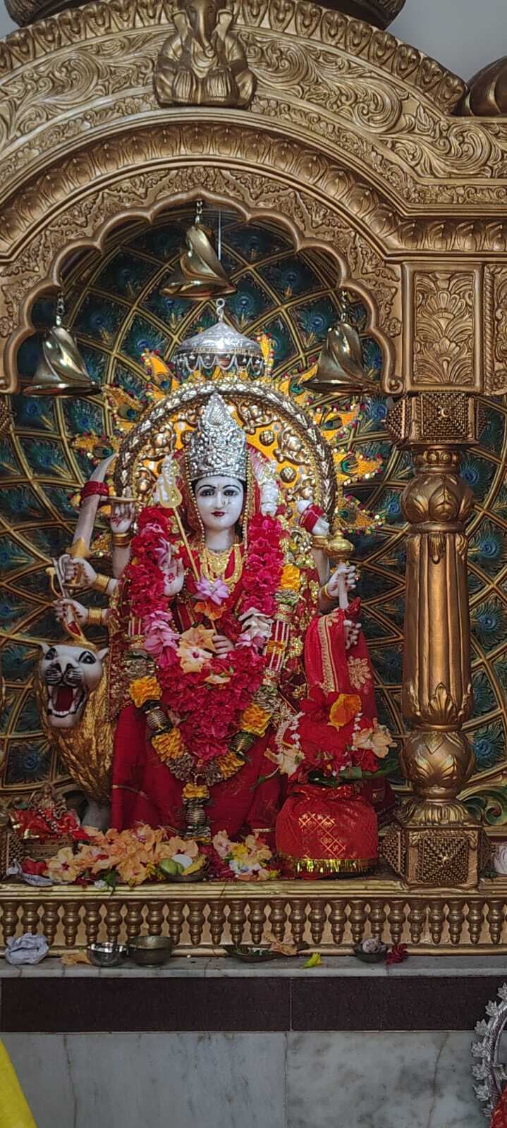 नवरात्र पर भक्ति के रंग में सराबोर हुआ कुरसेला