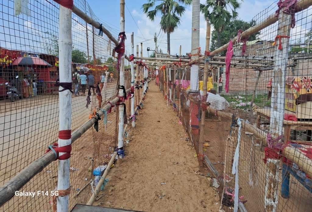 मंदिन समेत मेला परिसर को चालीस सेक्टर में बांटा, 20 सीसीटीवी से निगरानी