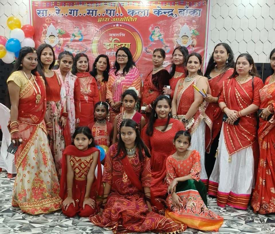 सारेगामापा कला केंद्र में डांडिया महोत्सव