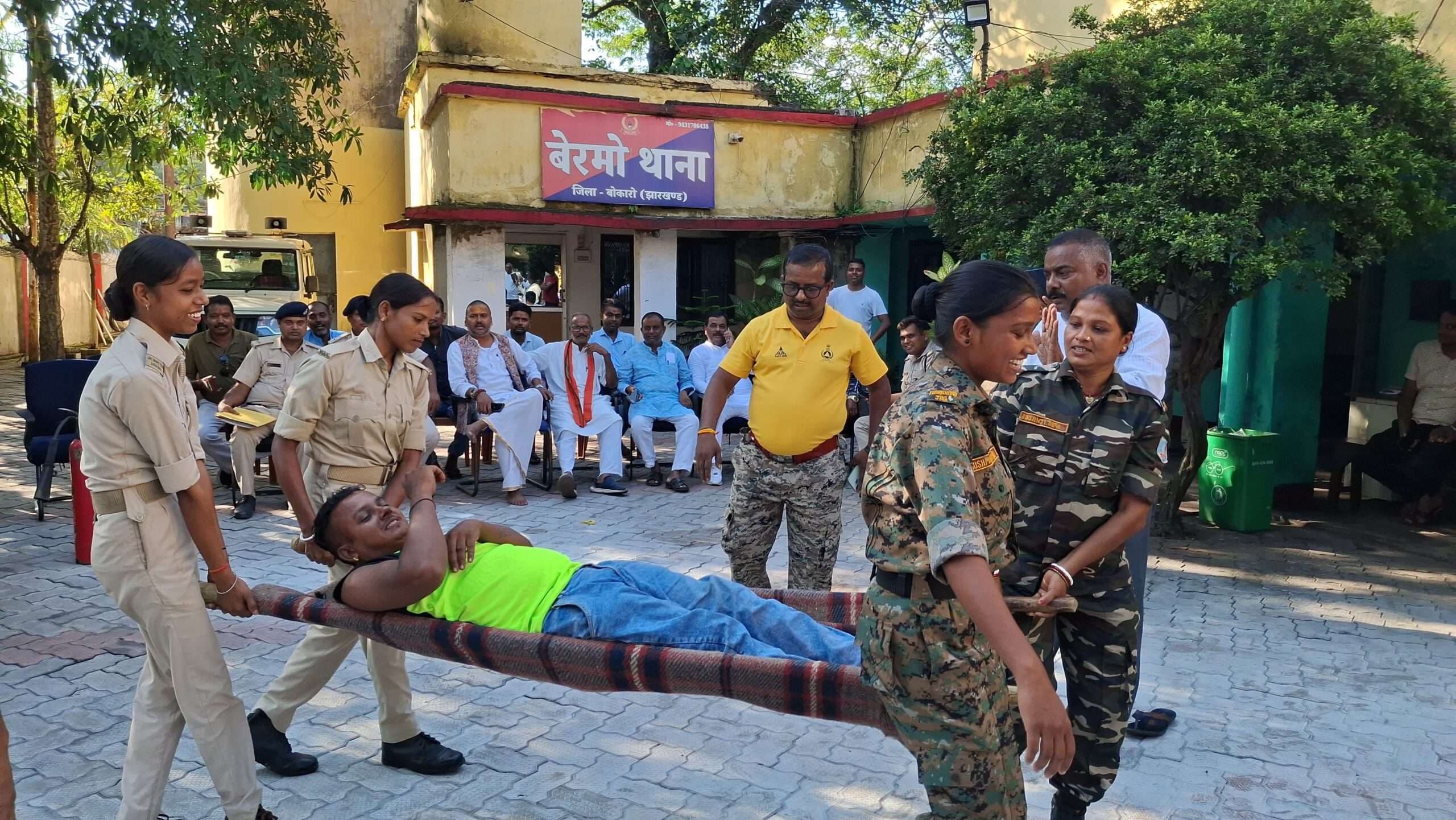 Bokaro News : आपातकालीन स्थिति से निपटने को लेकर मॉक ड्रिल