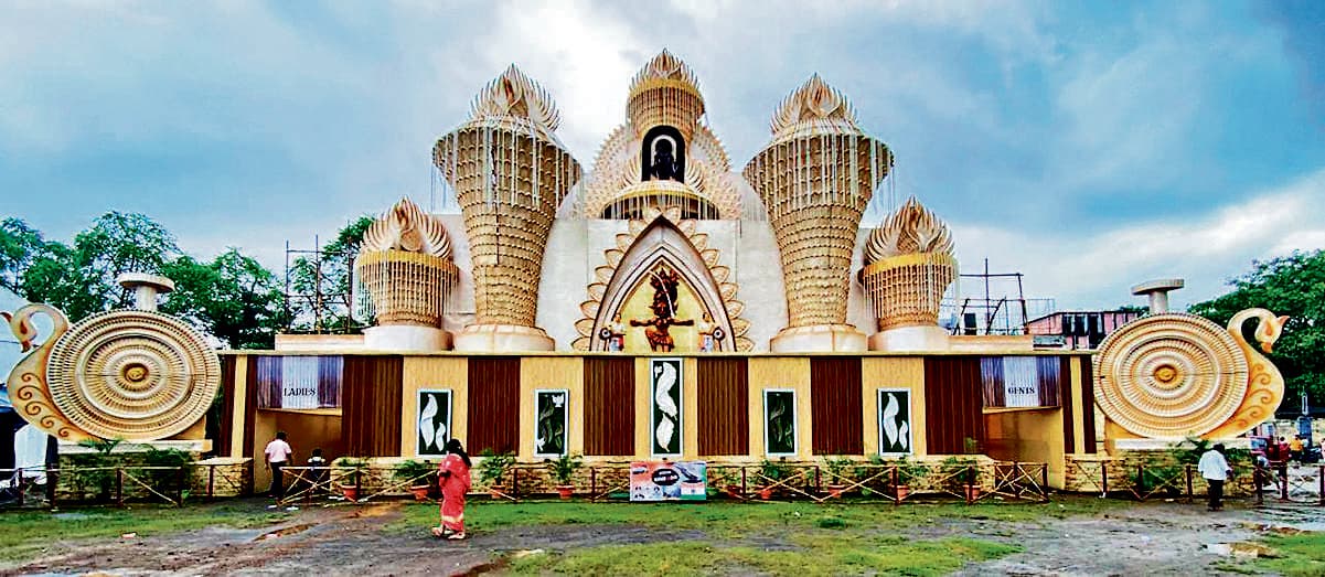 Rourkela News: स्मार्ट सिटी का हर पंडाल दे रहा खास संदेश