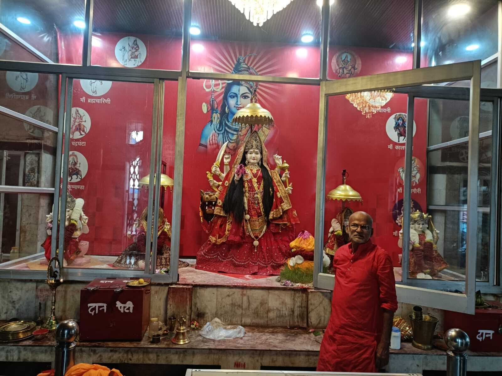 सप्तमी पर वैदिक विधि से मां कालरात्रि की हुई पूजा