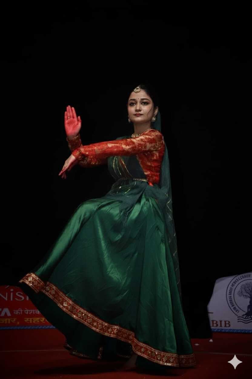 घुंघरुओं की झंकार से गूंजी अदिति की पहचान