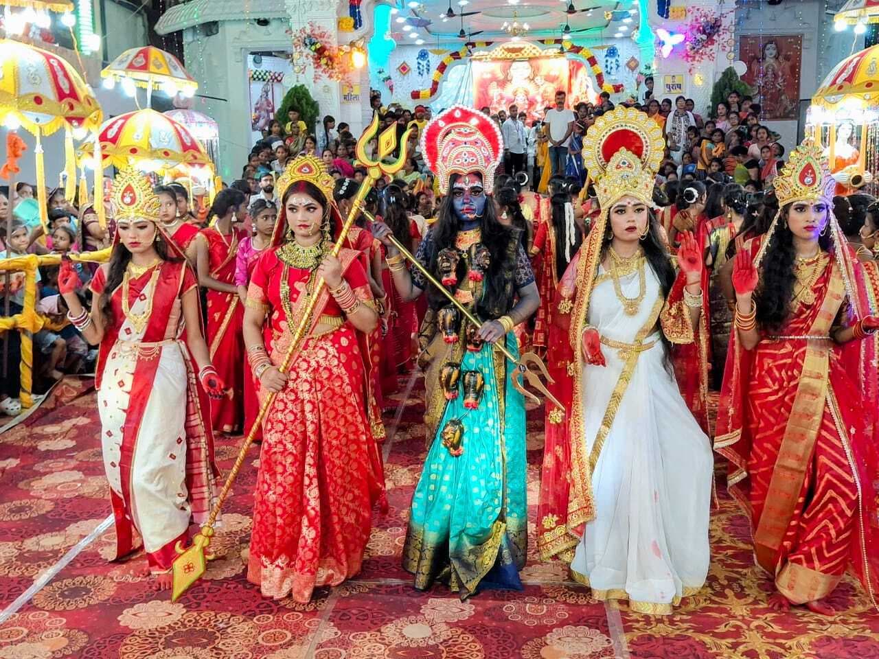 सूर्यगढ़ा बड़ी दुर्गा मंदिर में तीन दिवसीय डांडिया उत्सव संपन्न