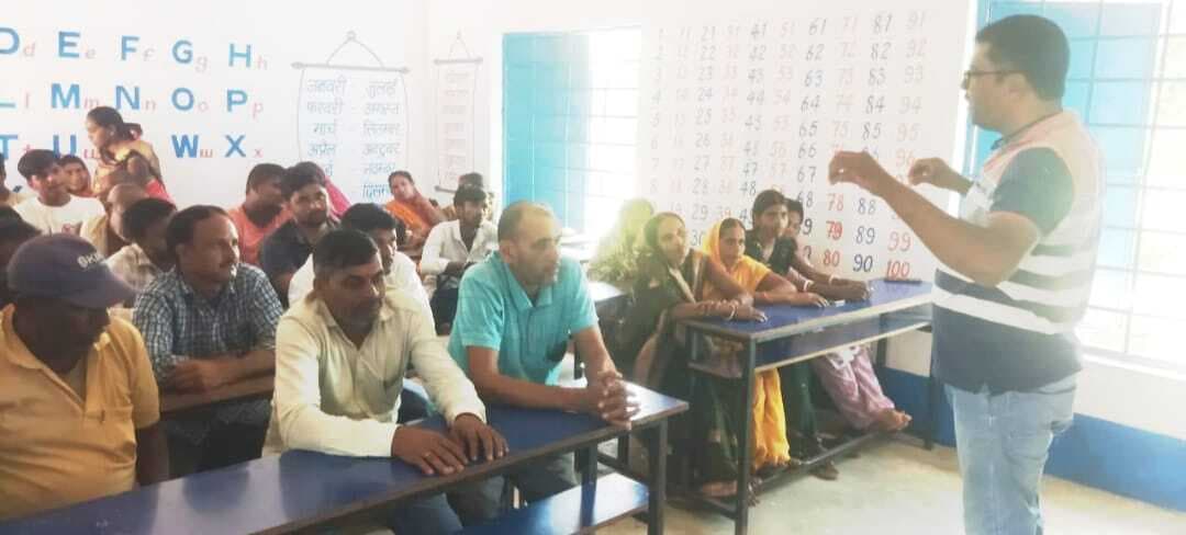 कटियारी व लकरामा पंचायत में चलाया स्वराज उत्सव अभियान