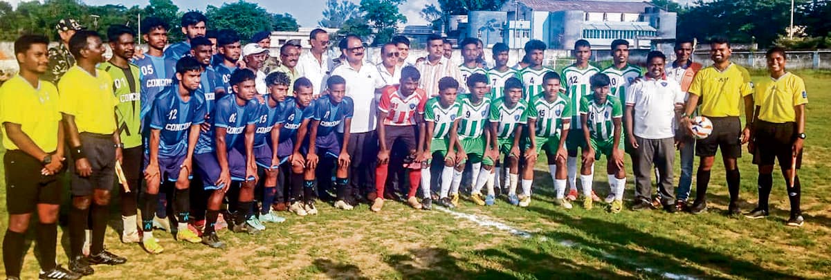 Chaibasa News : एसएसए जूनियर ब्वॉयज क्लब ने कोंकॉर्ड स्पोर्ट्स को 2-1 से हराया