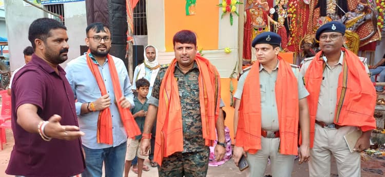 मथुरापुर बाजार और घटेरा में अधिकारियों ने लिया सुरक्षा का जायजा