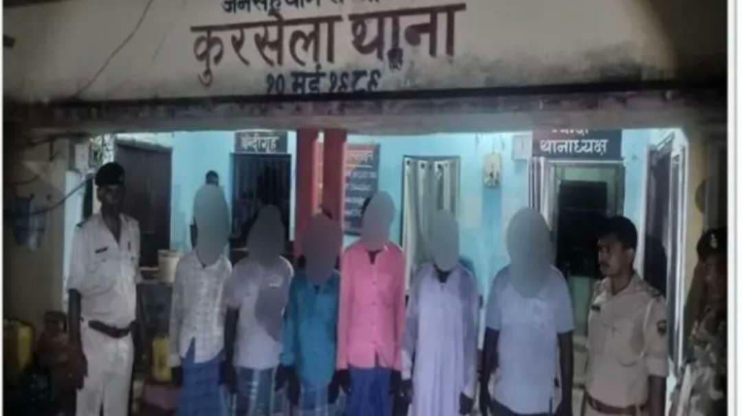 भूमि विवाद को ले मारपीट मामले में दो पक्षों के छह आरोपित गिरफ्तार