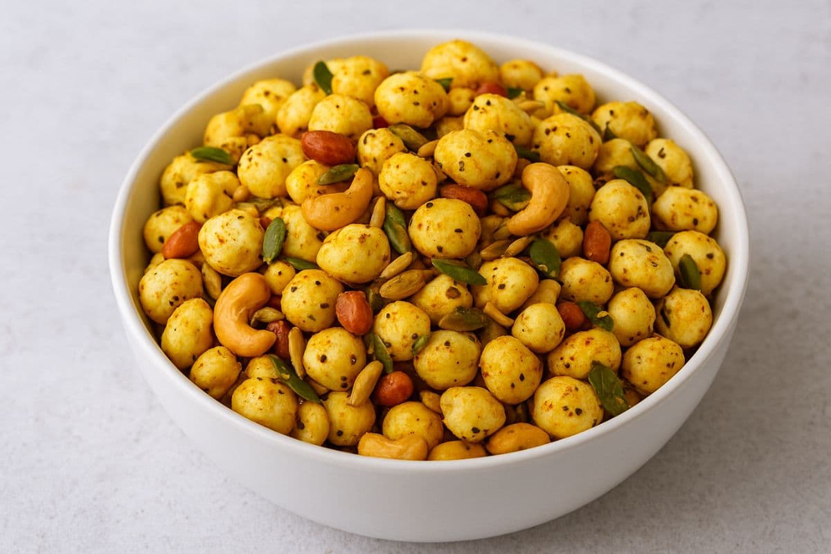 makhana namkeen recipe makhana namkeen recipe