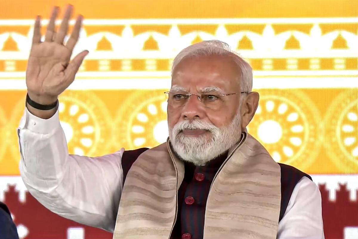 PM Modi in Jharsuguda : GST का लाभ कांग्रेस नहीं लेने देना चाहती, झारसुगुड़ा में बोले पीएम मोदी