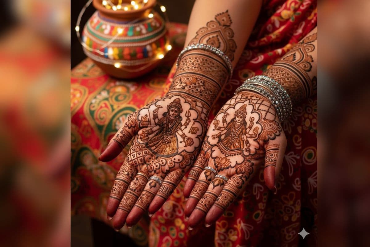 Navratri Unique Mehndi Design: नवरात्रि में दिखना है सबसे अलग और हटकर, तो इन मेहंदी के डिजाइन से सजाएं अपने खूबसूरत हाथ