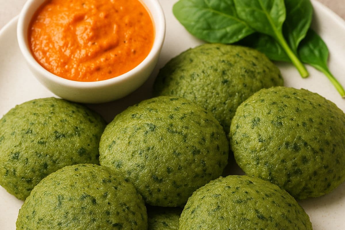 palak idli
