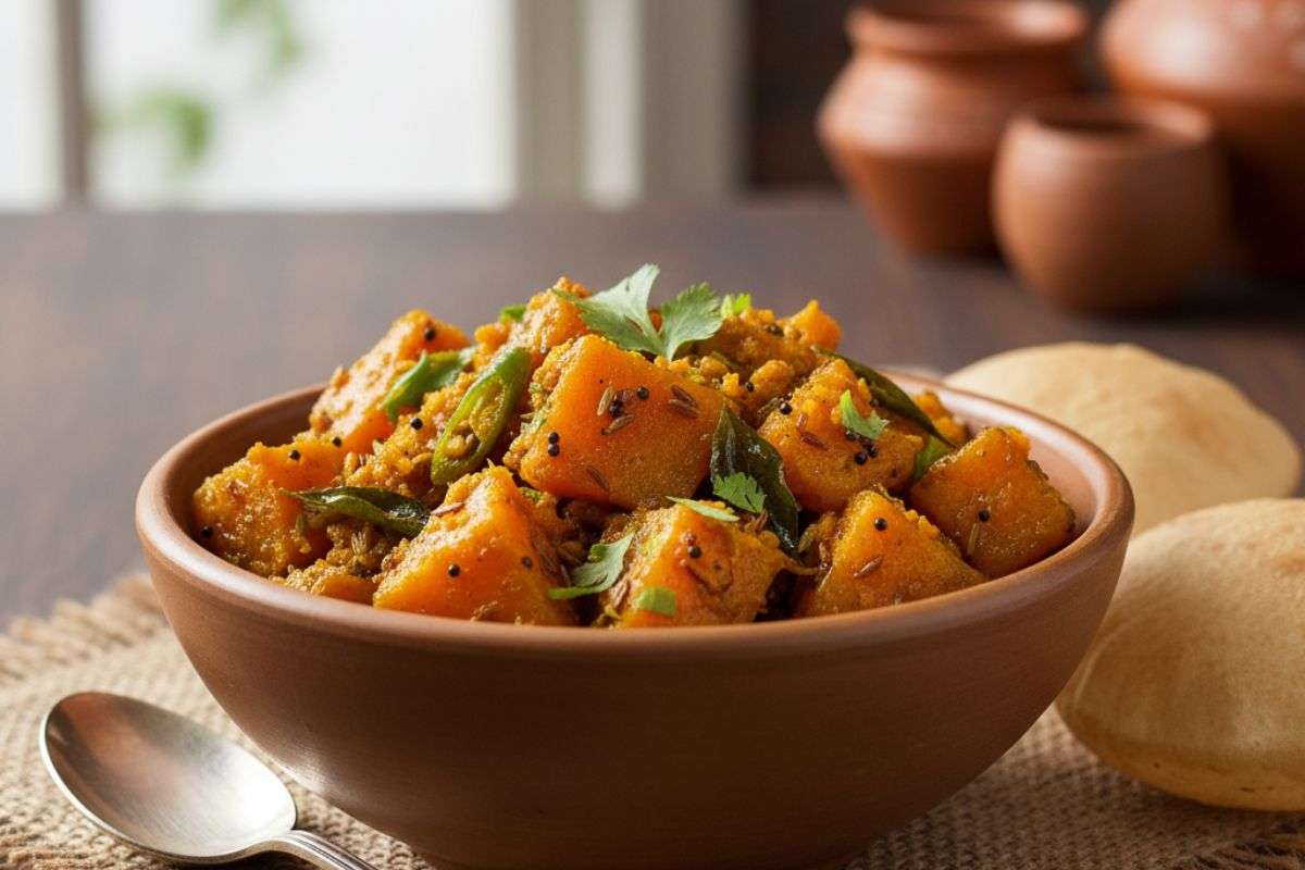 pumpkin sabji