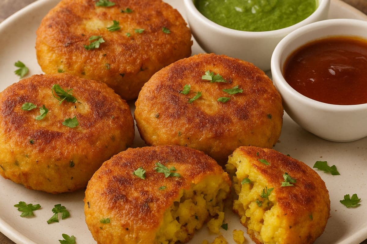 Stuffed Aloo Tikki: वीकेंड की शाम को बनाएं स्पेशल, घर पर तैयार करें स्टफ्ड आलू टिक्की
