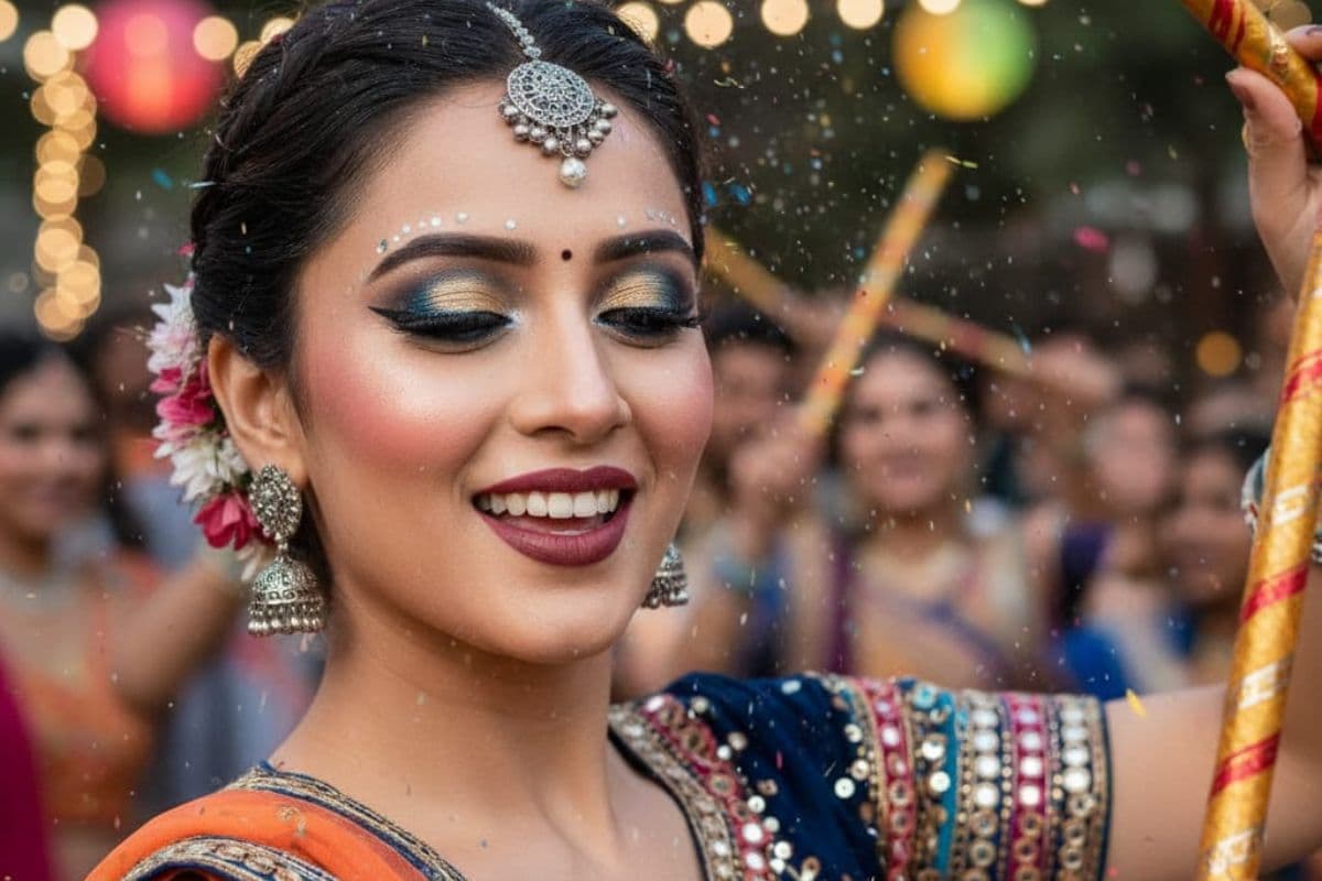 Dandiya Night Makeup Tips: घंटों गरबा खेलने के बाद भी जस के तस रहेगा मेकअप, बस अपनाएं ये 5 आसान टिप्स