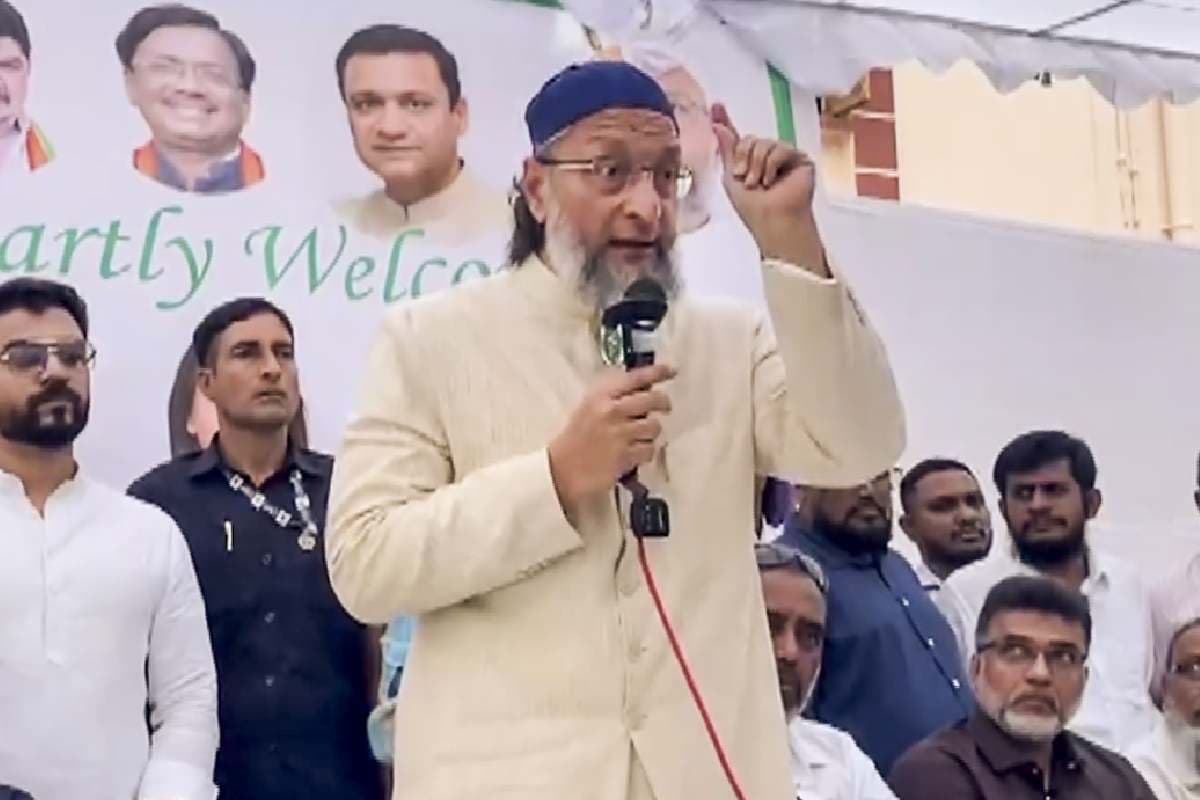 I love Muhammad : आई लव मोदी कहना आसान, लेकिन आई लव मोहम्मद से दिक्कत, भड़के ओवैसी, देखें Video