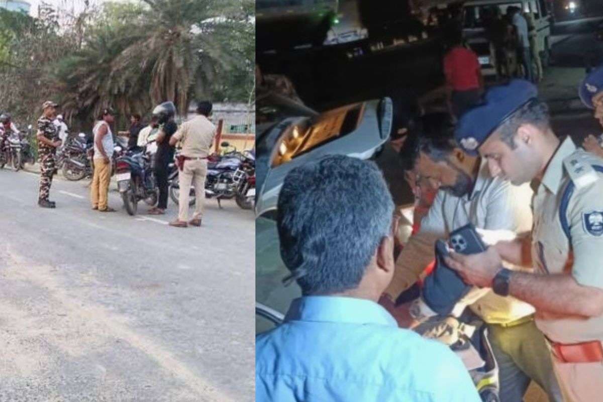 Bihar Election date announced administration in action checkpoints set up at border area