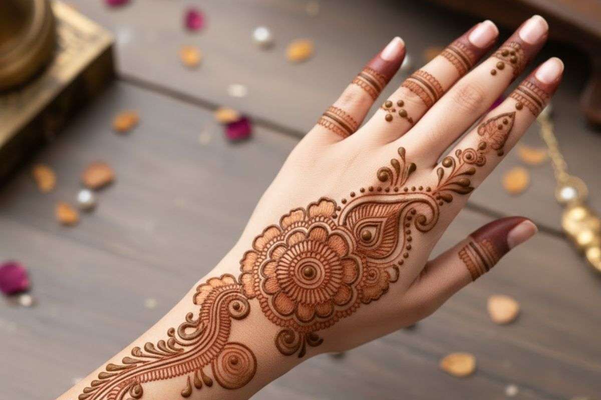Mehndi Design For Chhath puja