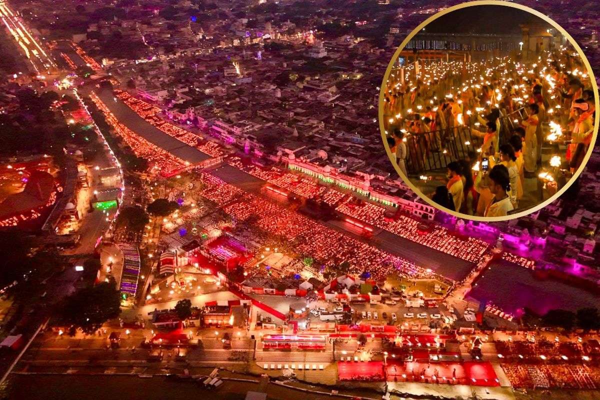 Deepotsav in Ayodhya: अयोध्या में बना वर्ल्ड रिकॉर्ड, 26 लाख से ज्यादा दीयों से रोशन हुई रामनगरी, देखें वीडियो
