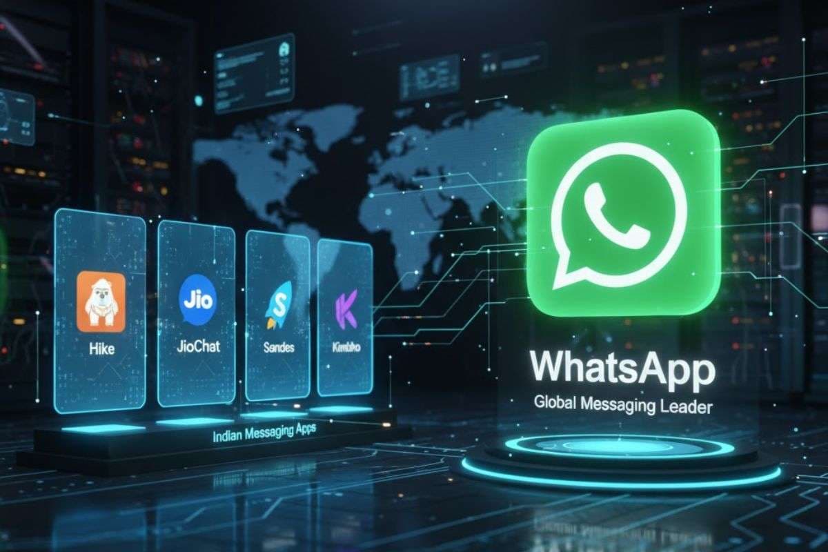 Arattai से पहले WhatsApp को टक्कर देने आये थे ये देसी ऐप्स, फीचर्स पर टेकने पड़े घुटने