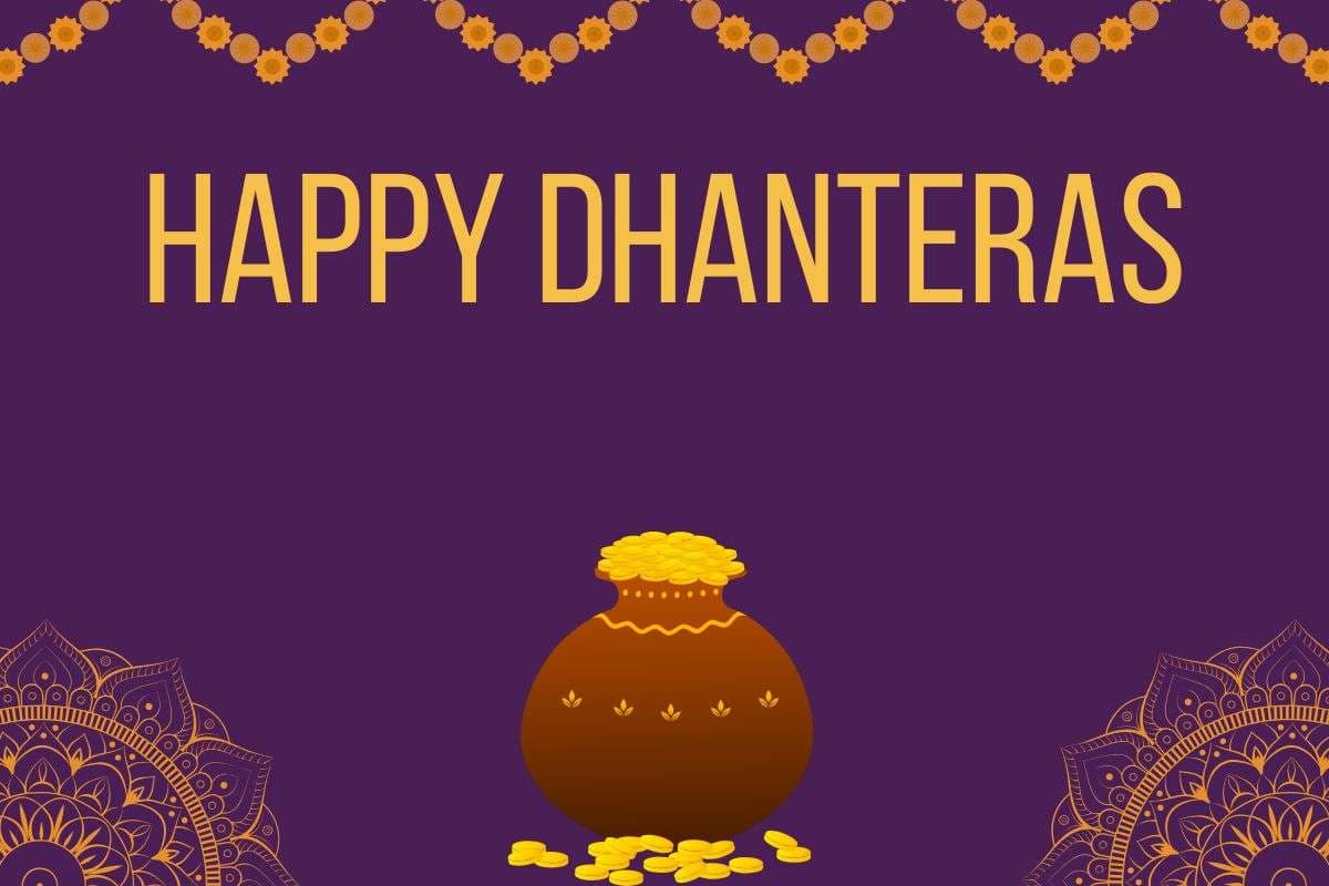 Happy Dhanteras Wishes In Hindi: आपके जीवन में कभी धन की कमी न हो, धनतेरस के मौके पर भेजें अपनों को शुभकामनाएं