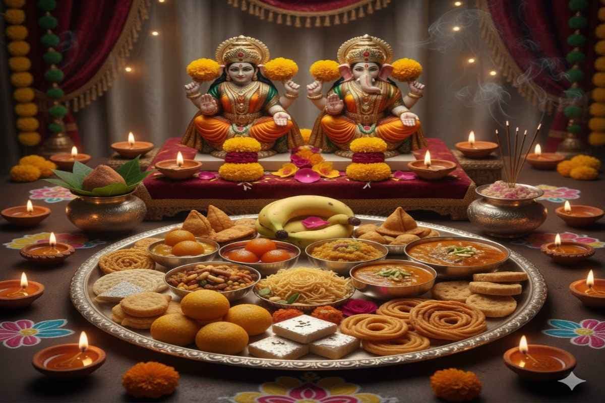 Diwali Bhog: दिवाली के दिन इन 7 चीजों का लगाएं भोग, माता लक्ष्मी और भगवान गणेश होंगे प्रसन्न, कभी खाली नहीं रहेगा घर