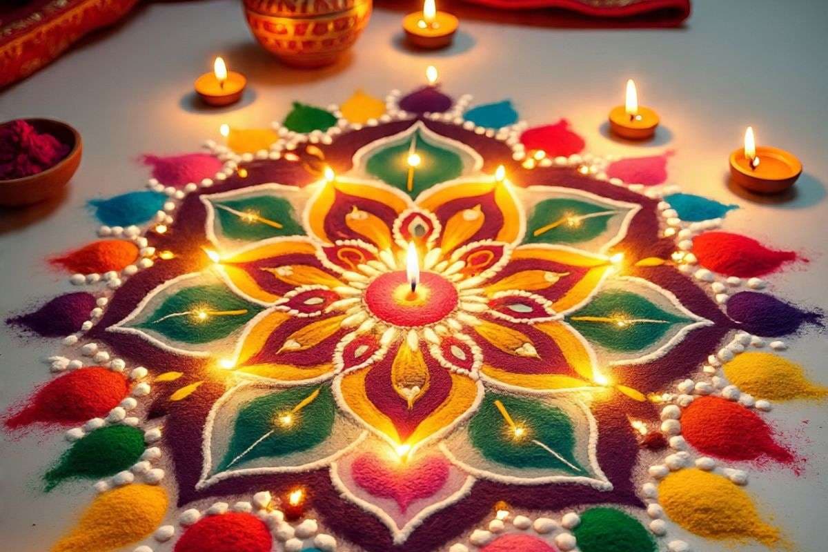 Diwali Rangoli Designs 2025: आपके आंगन की रौनक बढ़ाएंगे ये लेटेस्ट रंगोली डिजाइन, देखकर सब बोलेंगे- वाह!
