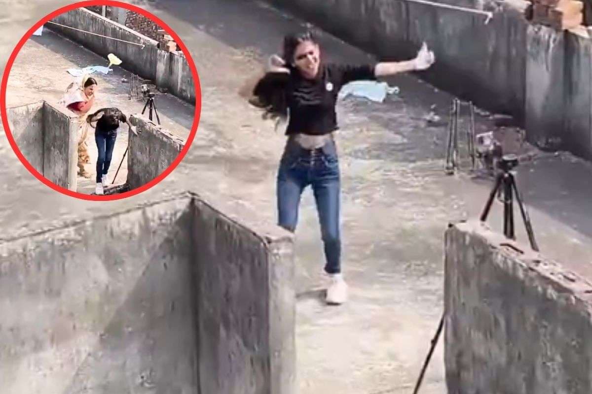Viral Video: छत पर मजे में रील बना रहा थी लड़की, अचानक पहुंची मां और उतार दिया भूत, वीडियो देख नहीं रुकेगी हंसी
