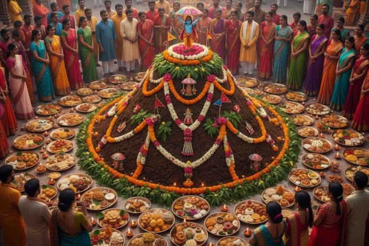 Govardhan Maharaj Ki Aarti: गोवर्धन पूजा के दिन करें गोवर्धन महाराज की आरती, जपें ये मंत्र, भगवान कृष्ण होंगे प्रसन्न