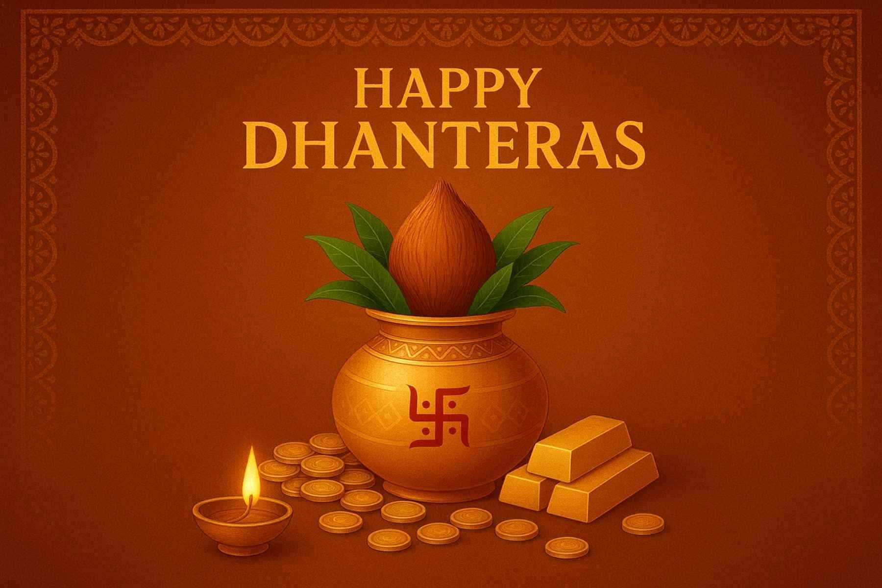 Happy Dhanteras 2025 Wishes Quotes Live: इस धनतेरस पर अपने प्रियजनों को भेजें ये प्यार भरे शुभकामना संदेश और दिल छू लेने वाले कोट्स