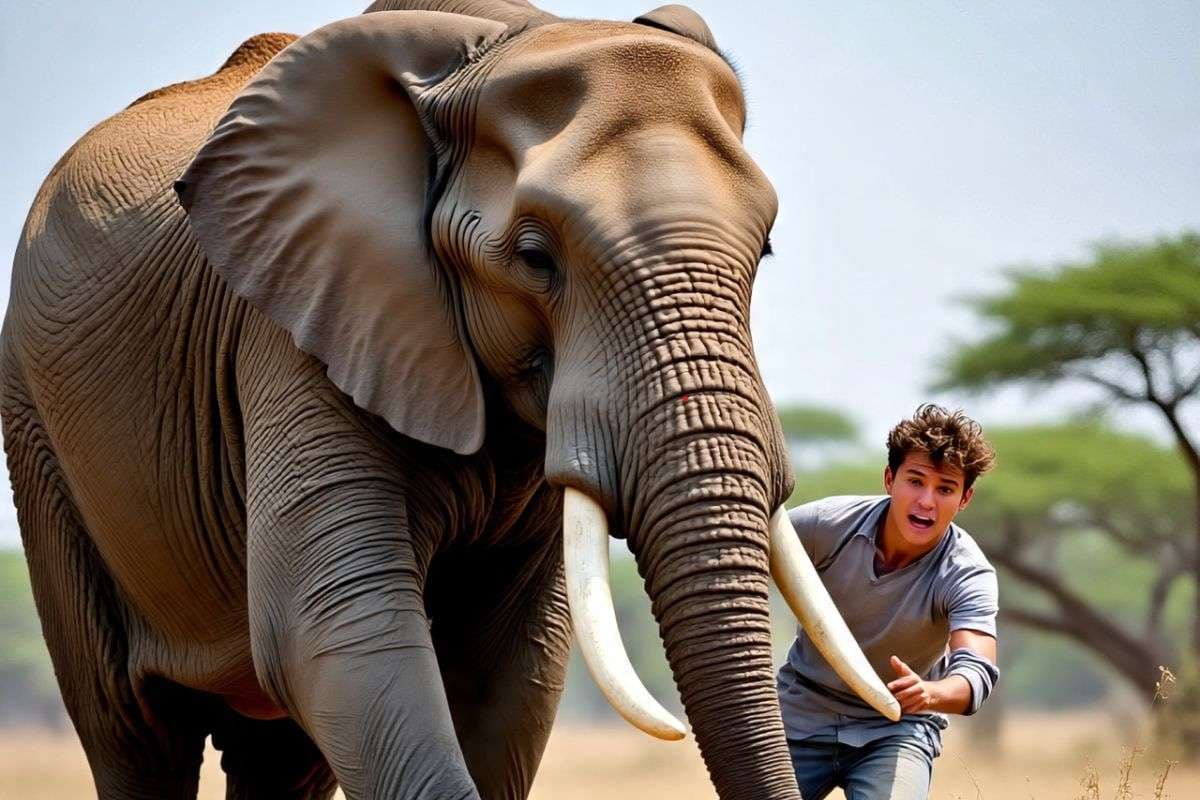 Hazaribagh Elephant Attack