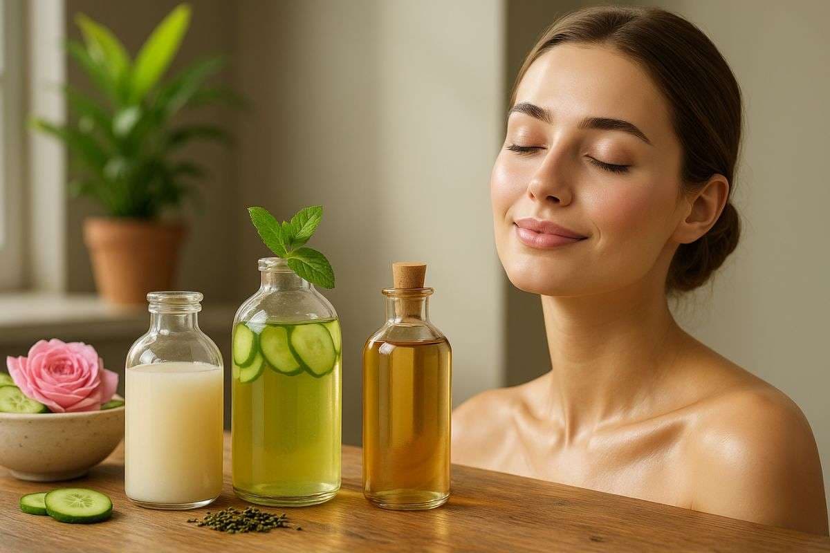 Homemade Toner For Glowing Skin: बाजार के महंगे प्रोडक्टस को कहें गुडबाय, ग्लोइंग और ब्राइट स्किन के लिए घर पर ही तैयार करें नेचुरल टोनर 