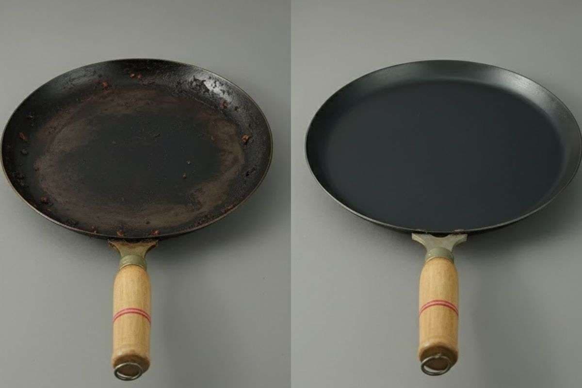 Iron Tawa Cleaning Tips: लोहे के तवे को बनाएं बिल्कुल नए जैसा, सफाई के लिए अपनाएं ये बेस्ट क्लीनिंग टिप्स 