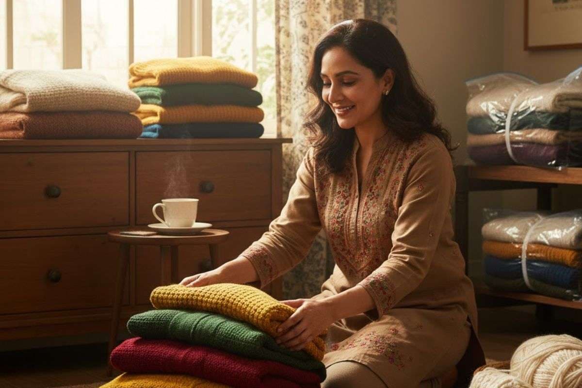 How To Organize Woolen Clothes: सर्दियों में तैयार होते टाइम अब स्वेटर या शॉल ढूंढने में नहीं होगी परेशानी, गर्म कपड़ों को इस तरह से करें ऑर्गेनाइज 