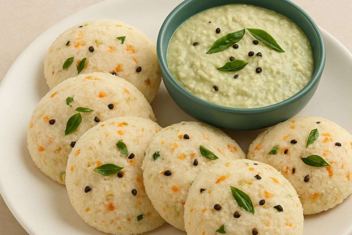 Instant Poha Idli For Breakfast Instant Poha Idli For Breakfast