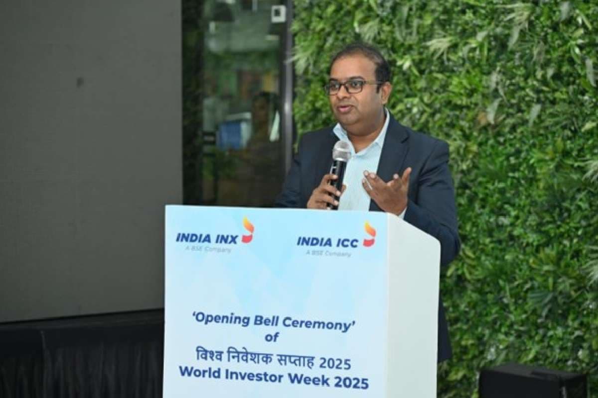 गुजरात की गिफ्ट सिटी से हुआ वर्ल्ड इनेवस्टर वीक का आगाज, इंडिया आईएनएक्स पर एप लॉन्च