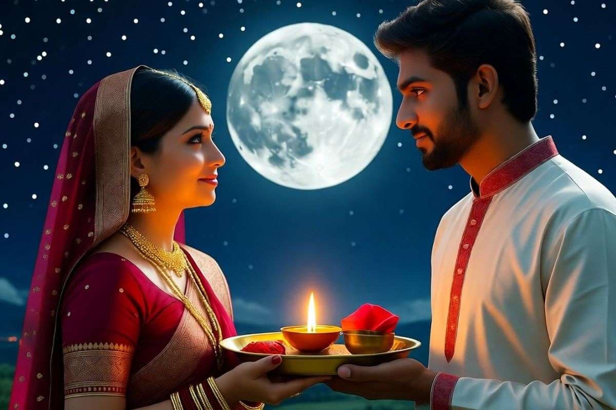 Karwa Chauth 2025: करवा चौथ के दिन पति-पत्नी पहनें इस रंग के कपड़े, रिश्तों में आएगी मिठास