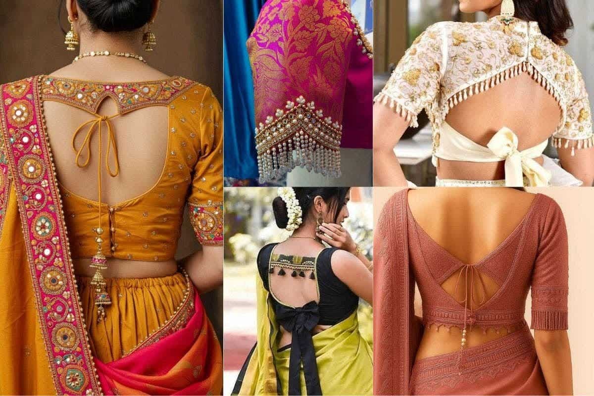 Karwa Chauth Blouse Design Karwa Chauth Blouse Design