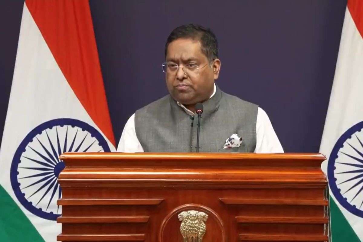 MEA Spokesperson Randhir Jaiswal MEA Spokesperson Randhir Jaiswal