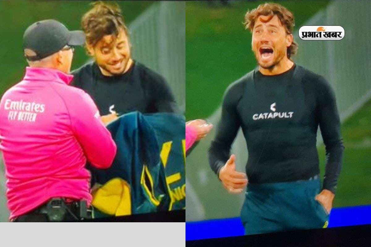 Marcus Stoinis Shirtless Moment