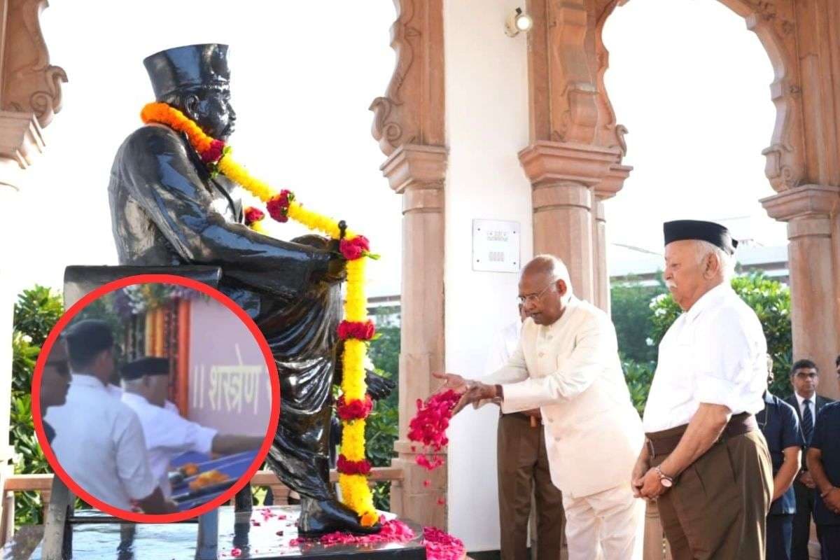 Video : विजयादशमी पर मोहन भागवत ने ऐसे की शस्त्र पूजा, सामने आया वीडियो